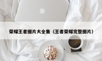 荣耀王者图片大全集（王者荣耀完整图片）