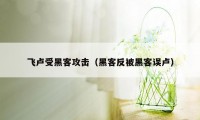 飞卢受黑客攻击（黑客反被黑客误卢）