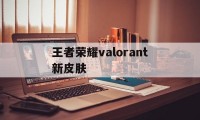 王者荣耀valorant新皮肤（王者,新皮肤）