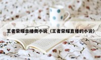 王者荣耀主播类小说（王者荣耀直播的小说）