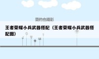 王者荣耀小兵武器搭配（王者荣耀小兵武器搭配图）