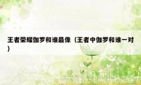 王者荣耀伽罗和谁最像（王者中伽罗和谁一对）