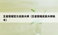 王者荣耀官方皮肤大师（王者荣耀皮肤大师助手）