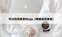 可以找到黑客的app（哪里能找黑客）